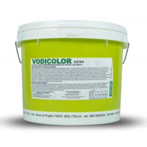 Guaina Liquida Impermeabilizzante Vodicolor Extra colore Grigio 20 Kg