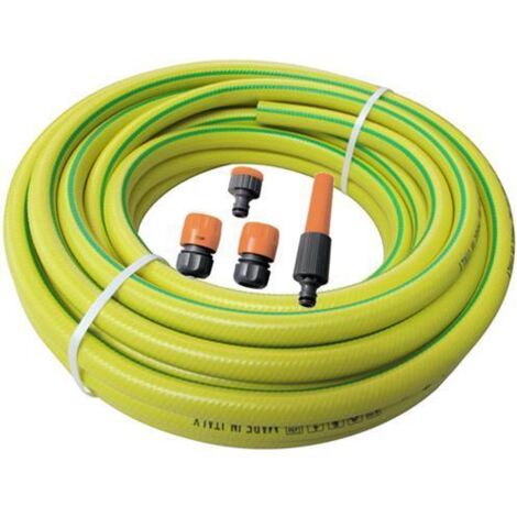 KIT TUBO IRRIGAZIONE """GARDENTECH""" 5/8"""-20MT ANTITORSIONE - PAPILLON