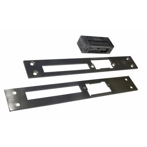 Piastra Frontale per Incontro Elettrico verso SX Cisa Art 05021.00.02 34x2x240mm