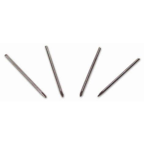 Chiodi a Spillo per Cornici 0,9x25 mm in Acciaio Conf. 5000 Pz