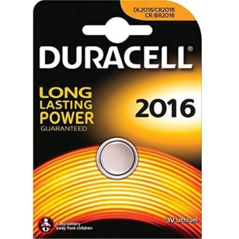 Duracell Bl 1 Pila Dl 2016 Set 5 Pezzi - Cfg