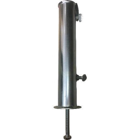 TUBO BASE OMBRELLONE ZINCATO Ø55/52MM ESTERNO/INTERNO