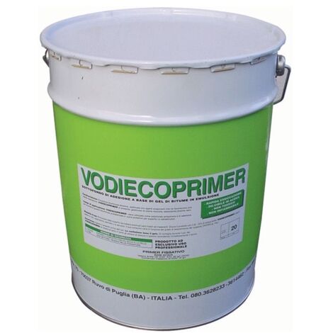 Vernice Bituminosa di Fondo colore Nero Vodieco Primer 18 Lt