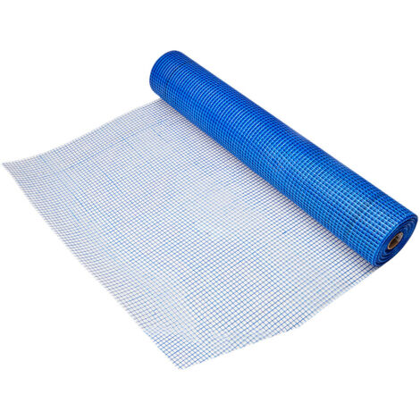 RETE X INTONACO BLU 10X10MM H100CM 50MT MAURER 110GR/MQ