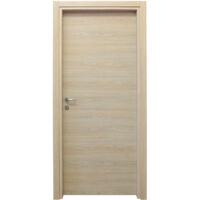 Porta per Interno a Battente in Rovere Sbiancato 2100X800 mm - SOLO PANNELLO