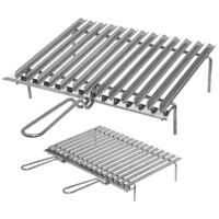 GRIGLIE EL GAUCHO BIO INOX 40X32 CM