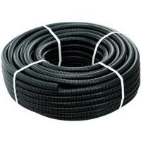 TUBO CORRUGATO PVC Ø20MM NERO 100MT