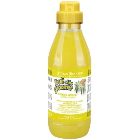 Champú Fruit of the groomer de jengibre y sauco 500 ml Oferta exclusiva (1/5)