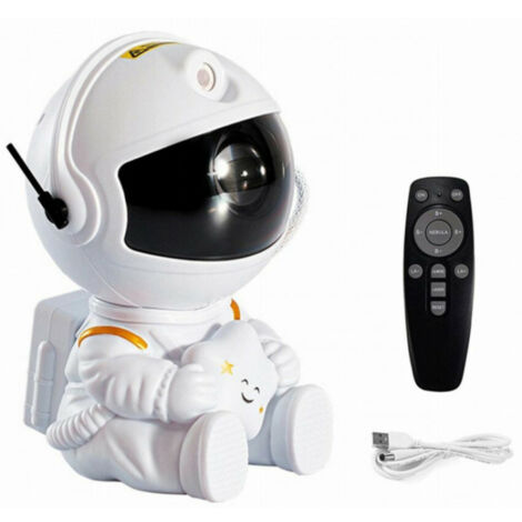 Fokky Proiettore Galaxy Con Telecomando - 16 Colori, 7 Luminosità, Batteria 700mAh - Luce Notturna Per Bambini E Atmosfere - 5