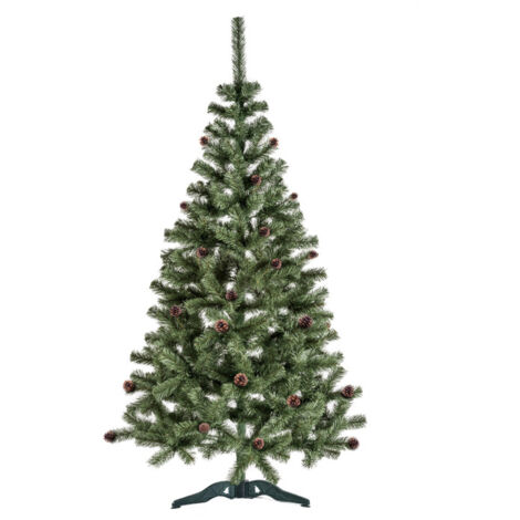 Albero di Natale Automatico 150 cm, Illuminato a 150 LED Incorporate