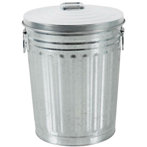 Linder Exclusiv Pattumiera 30l zincata