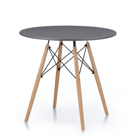 Mesa de comedor Aga 80 cm Gris (1/5)