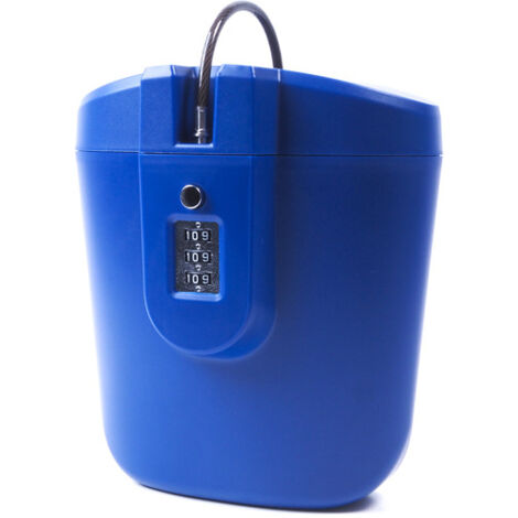 Aga Caja de seguridad portátil Azul (1/4)