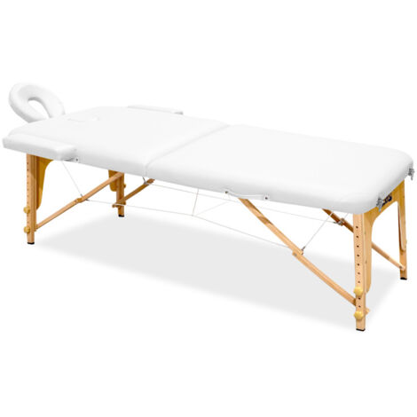 Aga Camilla de Masaje de Madera MR6150 Blanca (1/5)