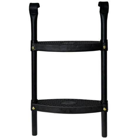 Aga Escalera para trampolín 180 - 250 cm Negro (1/5)