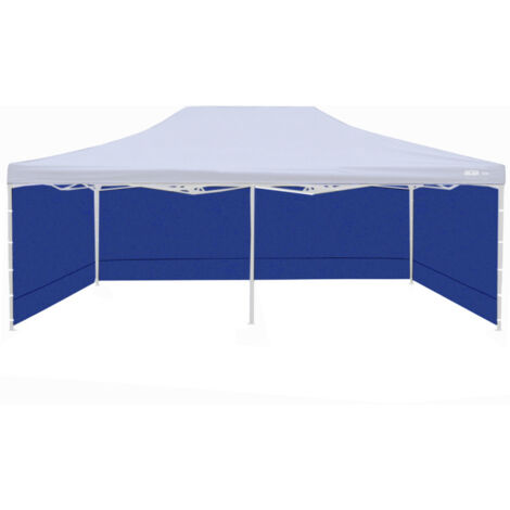Aga Laterales para puesto de venta 3x6m Azul