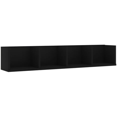 Linder Exclusiv Estante de Pared 79x15x16 cm Negro