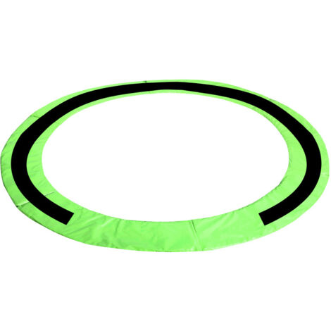 Aga Cubierta de muelles para trampolín EXCLUSIVE 430 cm Verde claro/Negro