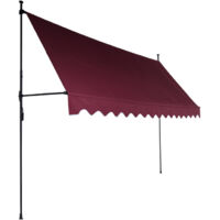 Aga Toldo telescópico 300x120 cm Vino