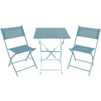 Linder Exclusiv Conjunto de jardín BISTRO SET Azul