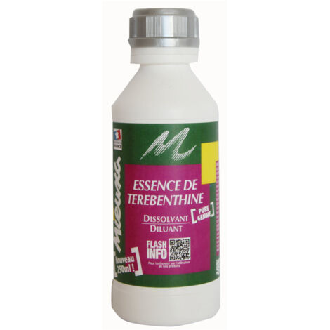 Essence Térébenthine Mieuxa 250ml Diluant Et Nettoyant Naturel Polyvalent - Mieuxa (1/2)