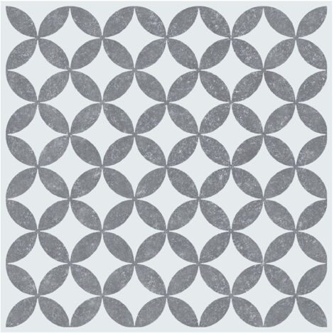 Dalles Murales Adhésives Wall Tiles Amira Gris 15.25x15.25cm Boite De 6 - Dc-fix
