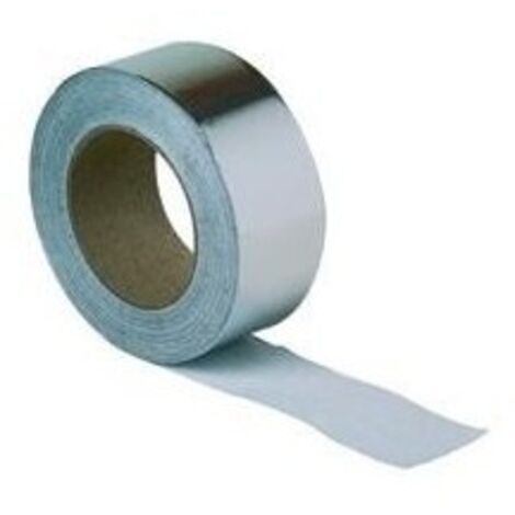 Bande Adhésive Ruban Aluminium Pour Gaine Vmc 10m X 50mm - Eurocel