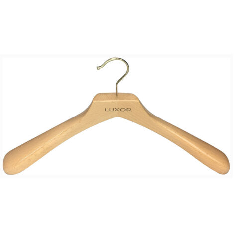Cintre Bois Naturel Luxor Miss 41cm – Mondex