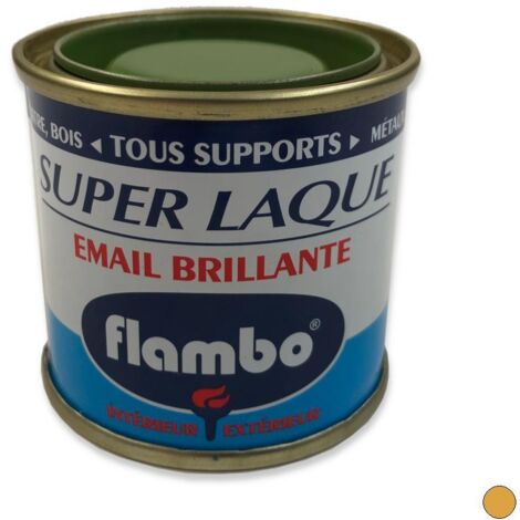 Peinture Super Laque Brillante FLAMBO, 50 ml OCRE