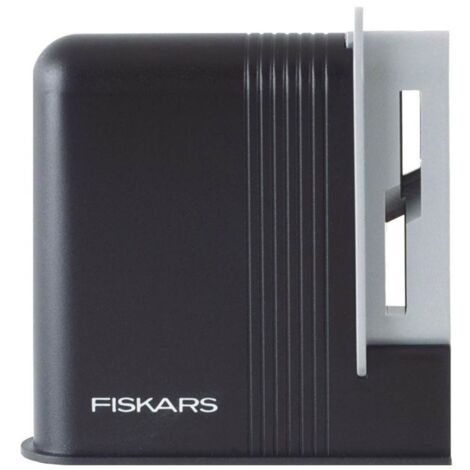 Fiskars – Aiguiseur de ciseaux – Pierre à aiguiser pour lames fines – Aiguisage précis et efficace – Ne convient pas aux lames dentelées