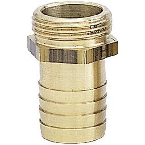 Raccord laiton mâle, diamètre 15/21 mm, pour tuyau diamètre intérieur 15 mm - ANQUIER