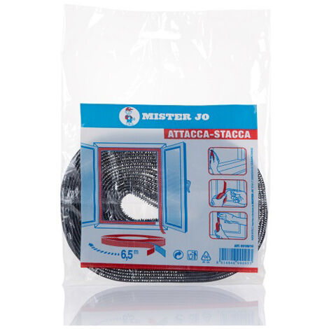 Bande Velcro Auto-agrippant Pour Moustiquaire 6.5 M - Geko