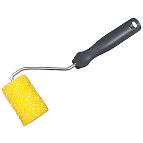 Mini rouleaux peinture pour crépi 32mm – Mousse nid d'abeille thermofusée – Manche polypropylène robuste – Tige galvanisée 6mm – Savy