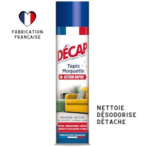 Spray Mousse Nettoyante Tapis Moquette 600ml - Decap
