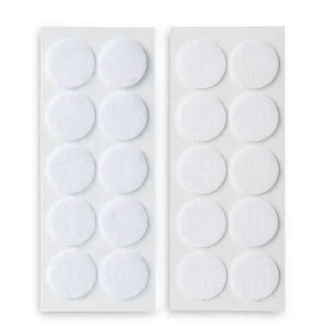 DISQUES ADHESIFS DIAM. 20MM BLANC AUTO AGRIPPANTS INOFIX 2146-2- (1/2)