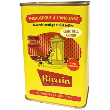 Rivain Encaustique bois clair finition brillante 440g