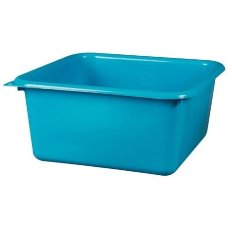 Cuvette carrée 38 x 38 cm 15L – Fabriquée en France – 100% plastiques recyclés – Écologique et durable – Aluminium Et Plastique (1/2)