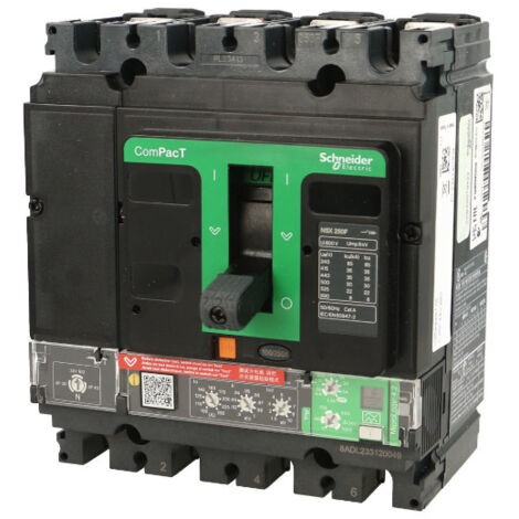 ComPacT NSX250F - disj. Vigi - MicroLogic 4.2 250A 4P4D - 36kA - montage fixe - C25F44V250