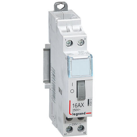 LEGRAND 4167 TÉLÉRUPTEUR, 16 A, 2 NA, BOBINE, 230 V 412412