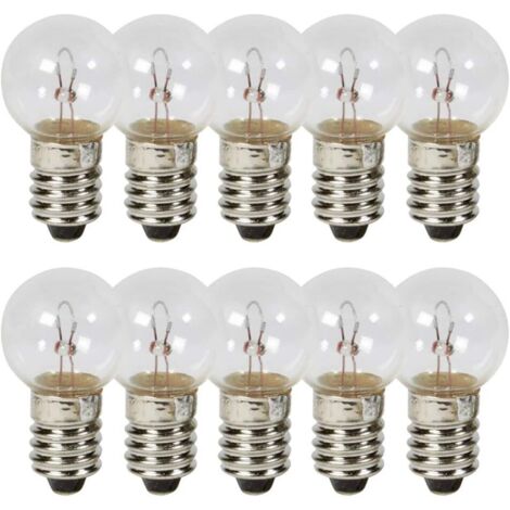 10x 6V 1,8W E10 SCHRAUB-G14-LAMPE MOPED BIKE MOTORRAD LICHT MOTORRAD