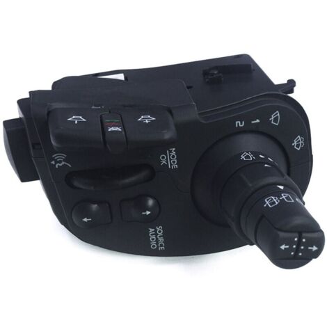 Schalter kompatibel für Clio 3, Kangoo 2 und Modus (2005–2012). Bedienelemente für Scheibenwischer, Scheibenwaschanlage und Radioeinstellungen (1/5)