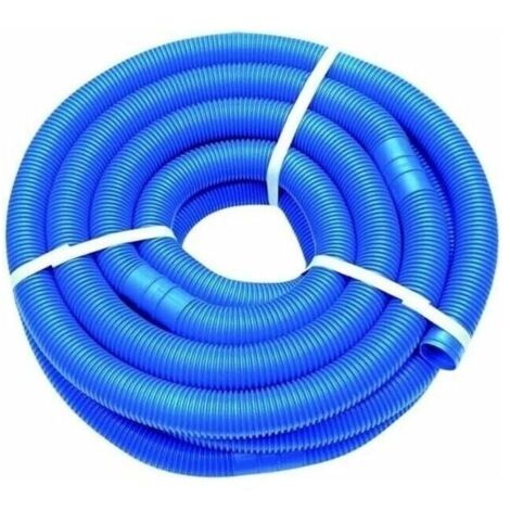 32 mm Schwimmbadschlauch, flexible Wasserreinigungsschläuche, Poolsauger, Ersatzschlauch für oberirdisches Poolzubehör, Filterpumpe, UV- und chlorbeständig, 5 m blauer Schlauch