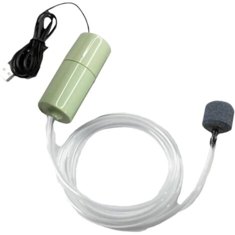 Mini-Sauerstoffpumpe mit USB-Anschluss für Aquarien – Aufladen über USB – Sauerstoffpumpe für Goldfische (1/4)
