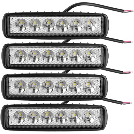 Vegena LED Werklamp 120W 2 Stuks - Superhelder 6000K Autospot Voor SUV, Graafmachine, Off-Road En Boot 12V/24V