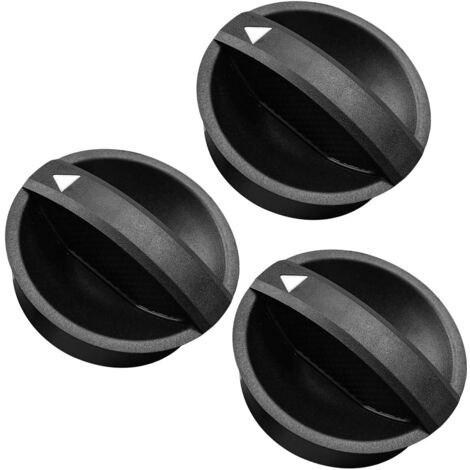 Satz mit 3 Heizungslüfter-Reglerknöpfen für Toyota Tacoma 2005–2011, Heizungstemperaturregelung 65551820A 55900-04020 55900-04030 758695 655-51820A (1/5)