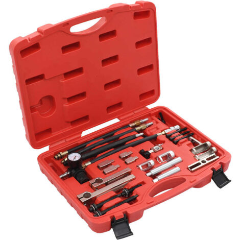 Vidaxl – Kit d'outils de ressort de soupape universel – Pour moteurs Mercedes et BMW – Remplacement rapide des joints de tige de soupape – Outil du mécanicien (1/5)
