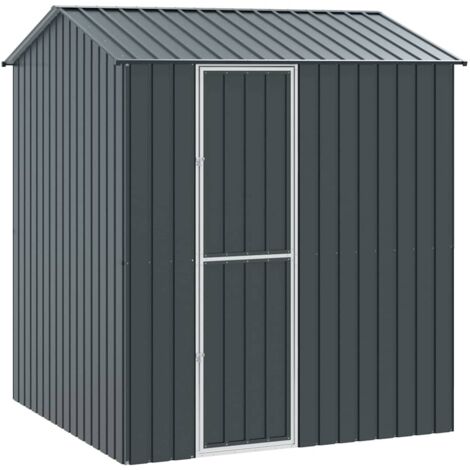 Vidaxl – Cage pour oiseaux extérieure anthracite 215 x 210 x 247 cm – Acier galvanisé résistant aux intempéries – Intérieur spacieux pour bien-être