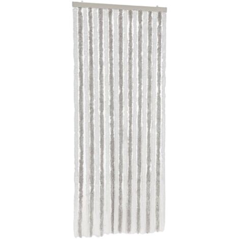 Vidaxl – Moustiquaire de fenêtre chenille 56x200 cm – Anti-mouches en polypropylène – Installation facile – Pour portes et fenêtres (1/5)