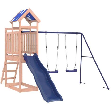 Aire de jeux d'extérieur bois massif de douglas vidaXL