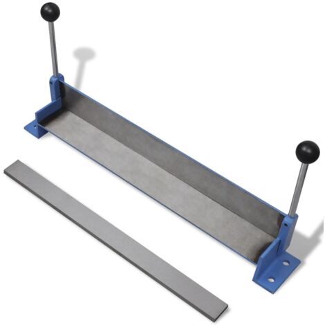 Vidaxl – Plieuse de tôle manuelle 450 mm – Épaisseur maximale 0,8 mm – Largeur de travail 450 mm – Montage sur établi